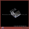 Mini transparent slant acrylic/plexiglass ring/finger ring display stand/holder/clip